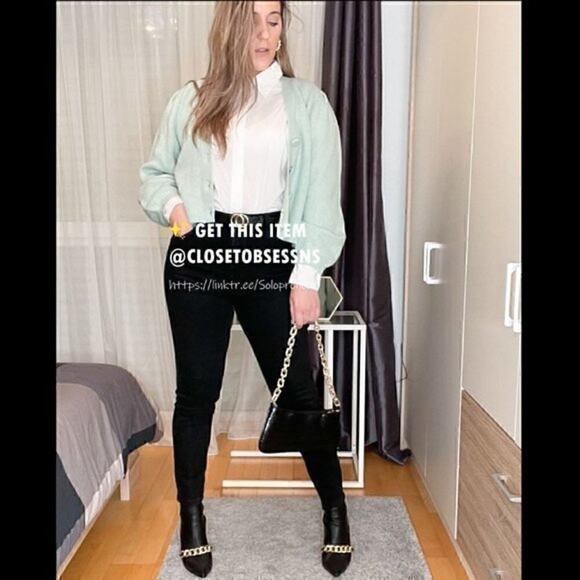 ZARA V-Neck Cardigan NWT - Picture 6 of 10